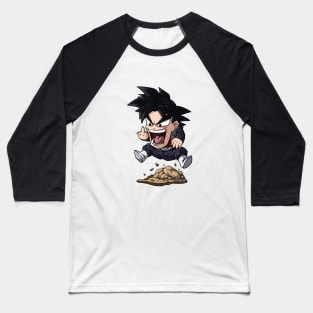 Black Goku Fuck - Dragonball z | Anime Baseball T-Shirt